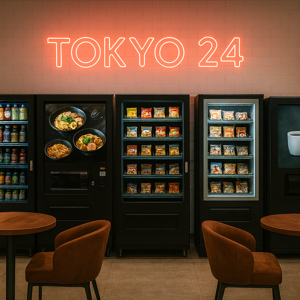 Asian hot food vending machine